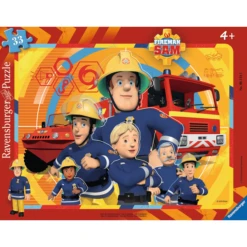 RAVENSBURGER Puzzel - Sam, De Brandweerman -Kinderspeelgoed Winkel ravensburger puzzel sam de brandweerman a146705 1