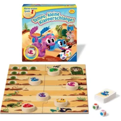 Ravensburger Tempo, Kleine Ratelslang -Kinderspeelgoed Winkel ravensburger tempo kleine ratelslang a402440 1