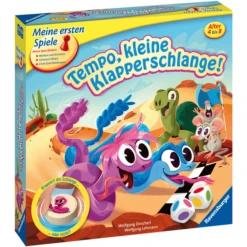 Ravensburger Tempo, Kleine Ratelslang -Kinderspeelgoed Winkel ravensburger tempo kleine ratelslang a402440 2