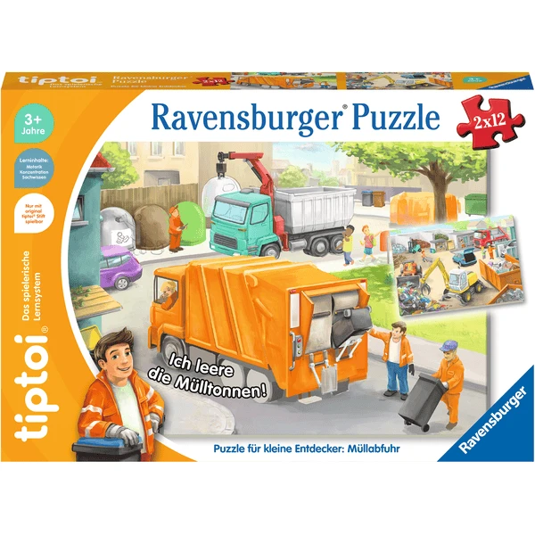 Ravensburger Tiptoi® Puzzel Voor Kleine Ontdekkingsreizigers: Afvalinzameling 5 Ravensburger Tiptoi® Puzzel Voor Kleine Ontdekkingsreizigers: Afvalinzameling - Image 3