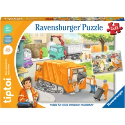 Ravensburger Tiptoi® Puzzel Voor Kleine Ontdekkingsreizigers: Afvalinzameling
