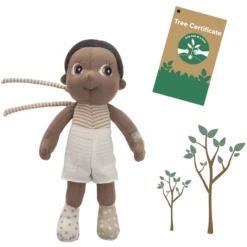Rubens Barn Doll Basilicum - Mini Ecobuds -Kinderspeelgoed Winkel rubens barn doll basilicum mini ecobuds a359764 3