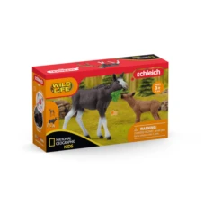 Schleich ® Eland Koe Met Kalf (NatGeo) 42603 -Kinderspeelgoed Winkel schleich eland koe met kalf natgeo 42603 a377482 2