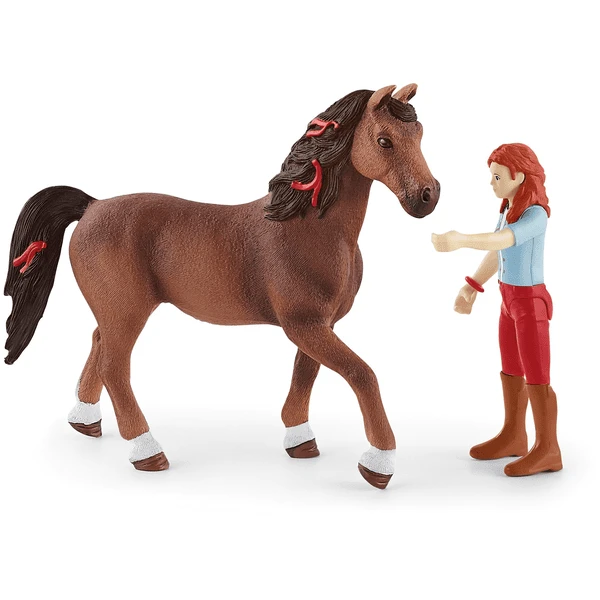 Schleich Horse Club Hannah & Cayenne 42539 4 Schleich Horse Club Hannah & Cayenne 42539 - Image 2