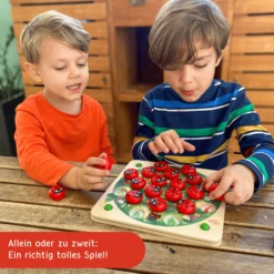 Schmetterline Memolino - Memory -Spel Met Houten Lieveheersbeestjes 9 Schmetterline Memolino - Memory -Spel Met Houten Lieveheersbeestjes -Kinderspeelgoed Winkel schmetterline memolino memory spel met houten lieveheersbeestjes a407985 2