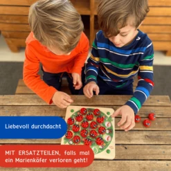 Schmetterline Memolino - Memory -Spel Met Houten Lieveheersbeestjes 10 Schmetterline Memolino - Memory -Spel Met Houten Lieveheersbeestjes -Kinderspeelgoed Winkel schmetterline memolino memory spel met houten lieveheersbeestjes a407985 3