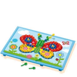 SES Creative SES Creativ E® Mozaïekplank Met Kaarten -Kinderspeelgoed Winkel ses creativ e mozaiekplank met kaarten a294133 2