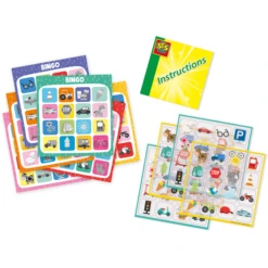 SES Creative SES Creativ E® Travel Window Sticker Bingo -Kinderspeelgoed Winkel ses creativ e travel window sticker bingo a415260 2