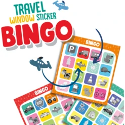 SES Creative SES Creativ E® Travel Window Sticker Bingo -Kinderspeelgoed Winkel ses creativ e travel window sticker bingo a415260 3