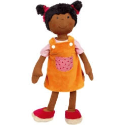Sigikid ® Doll Quendy, Roze- Orange -Kinderspeelgoed Winkel sigikid doll quendy roze orange a358987 1