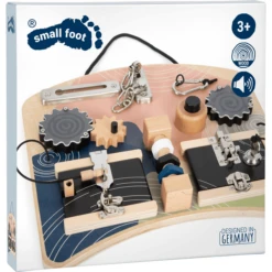 Small Foot ® Motor Activity Board Vergrendeling En Rotatie -Kinderspeelgoed Winkel small foot motor activity board vergrendeling en rotatie a410017 3