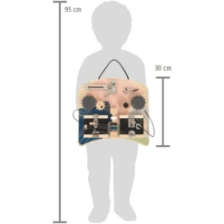 Small Foot ® Motor Activity Board Vergrendeling En Rotatie -Kinderspeelgoed Winkel small foot motor activity board vergrendeling en rotatie a410017 4