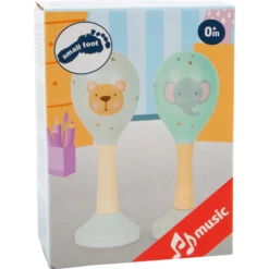 Small Foot ® Muziek Rammelt Pastel -Kinderspeelgoed Winkel small foot muziek rammelt pastel a327611 4