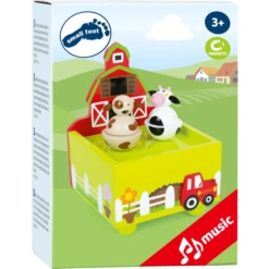 Small Foot ® Muzikale Klokboerderij -Kinderspeelgoed Winkel small foot muzikale klokboerderij a304584 4