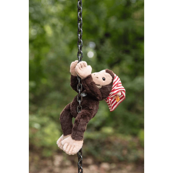 Steiff Schlenker Monkey Scotty Bruin, 28 Cm 4 Steiff Schlenker Monkey Scotty Bruin, 28 Cm - Image 2