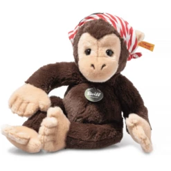 Steiff Schlenker Monkey Scotty Bruin, 28 Cm 11 Steiff Schlenker Monkey Scotty Bruin, 28 Cm -Kinderspeelgoed Winkel steiff schlenker monkey scotty bruin 28 cm a414158 4