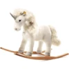 Steiff Schommelpaard Starly Unicorn Wit 1 Steiff Schommelpaard Starly Unicorn Wit -Kinderspeelgoed Winkel steiff schommelpaard starly unicorn wit a366627