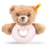 STEIFF Slaap-goed-Beer Grijpring, Roze -Kinderspeelgoed Winkel steiff slaap goed beer grijpring roze a086774