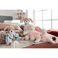 Steiff Slaap Lekker Lammetje Knuffeldoek 30cm, Roze -Kinderspeelgoed Winkel steiff slaap lekker lammetje knuffeldoek 30cm roze a086778 3
