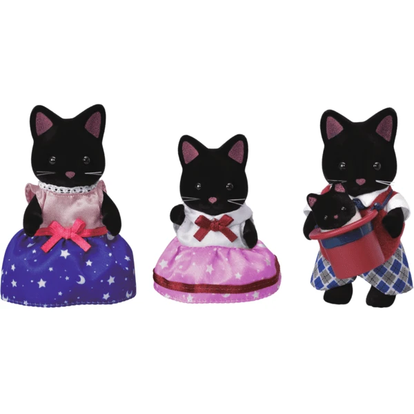 Sylvanian Families ® Zwarte Katten Familie 4 Sylvanian Families ® Zwarte Katten Familie - Image 2