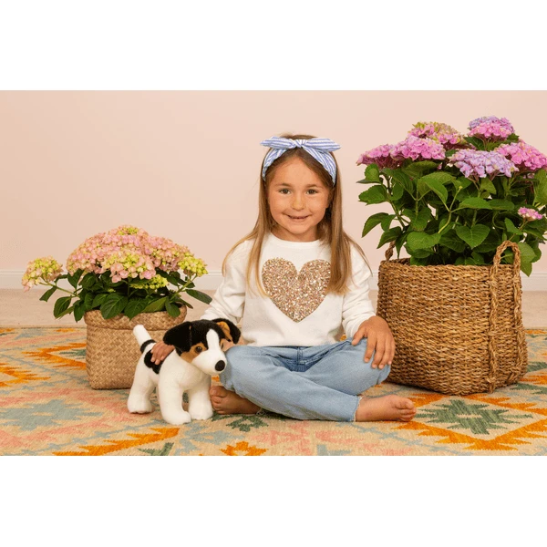 Teddy HERMANN ® Jack Russell Terrier Puppy, 28 Cm 4 Teddy HERMANN ® Jack Russell Terrier Puppy, 28 Cm - Image 2