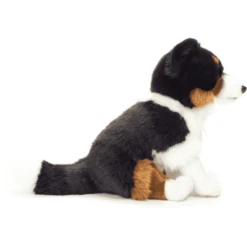 Teddy HERMANN ® Tri- Color Border Collie Zittend 30 Cm -Kinderspeelgoed Winkel teddy hermann tri color border collie zittend 30 cm a305013 3