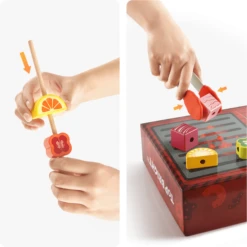 Top B Right Toys® Vormpjes Leerbox - BBQ Grill -Kinderspeelgoed Winkel top b right toys vormpjes leerbox bbq grill a313355 3