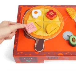 TopBright Toys® Vormpjes Leerdoos - Pizza Bakkerij -Kinderspeelgoed Winkel topbright toys vormpjes leerdoos pizza bakkerij a313356 3