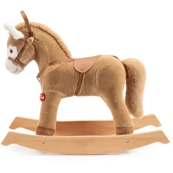 Trudi Rocking Animals Schommelpaard Beige -Kinderspeelgoed Winkel trudi rocking animals schommelpaard beige a133859 3