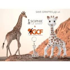 VULLI Sophie La Girafe® Special Edition "Bescherm De Giraffen" Incl. Sleutelhanger -Kinderspeelgoed Winkel vulli sophie la girafe special edition bescherm de giraffen incl sleutelhanger a329349 2