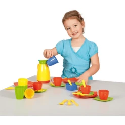 WADER Servies Op Dienblad 34-delig -Kinderspeelgoed Winkel wader servies op dienblad 34 delig a135109 2