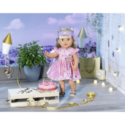 Zapf Creation BABY Born Deluxe Gelukkige Birth Dag Set 43 Cm -Kinderspeelgoed Winkel zapf creation baby born deluxe gelukkige birth dag set 43 cm a307176 4