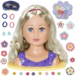 Zapf Creation BABY Born® Sister Styling Head -Kinderspeelgoed Winkel zapf creation baby born sister styling head a295240 4