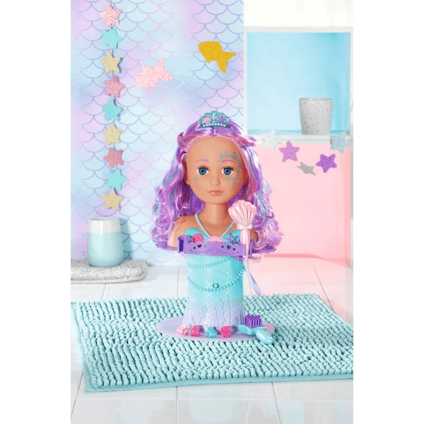 Zapf Creation BABY Born® Zuster Styling Hoofd Zeemeermin 5 Zapf Creation BABY Born® Zuster Styling Hoofd Zeemeermin - Image 3