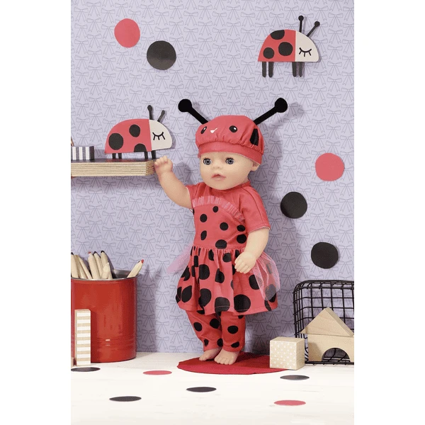 Zapf Creation Dolly Moda Lief Lieve Lieveheersbeestje Outfit 36cm 6 Zapf Creation Dolly Moda Lief Lieve Lieveheersbeestje Outfit 36cm - Afbeelding 4